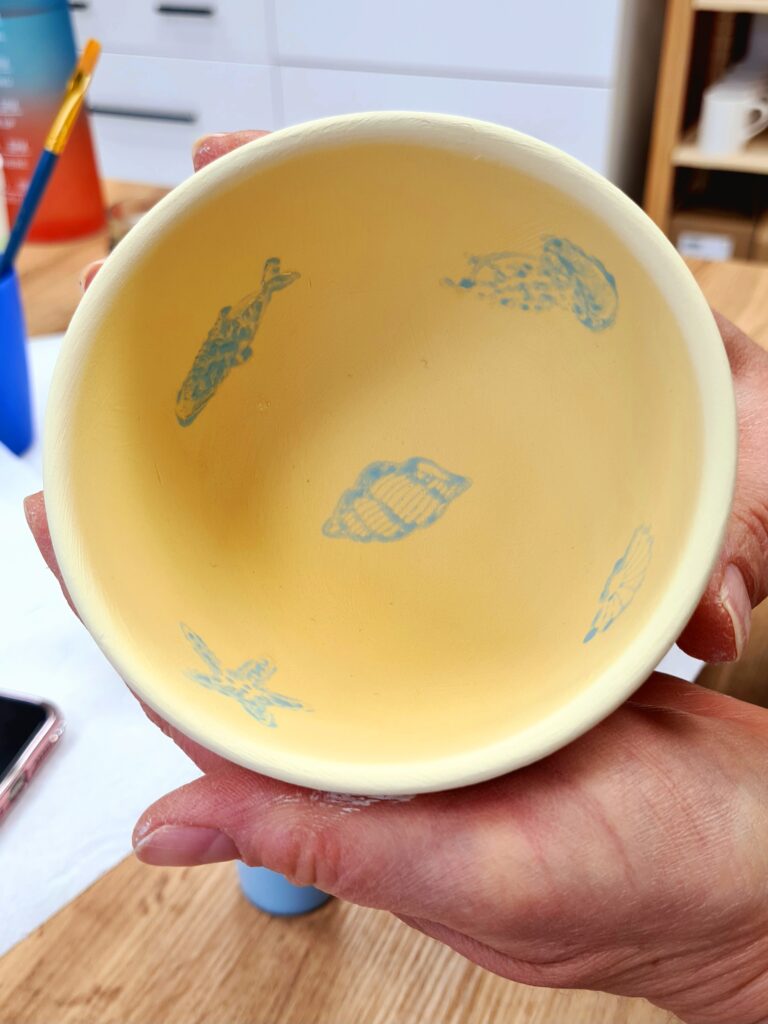 fertig bemalte Keramik bei pottery and painting in Planegg bei München