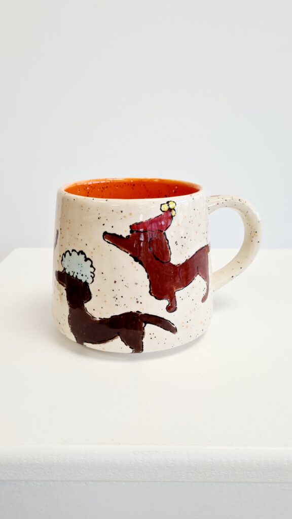 selbst bemalte Keramik im Keramikmalstudio pottery and painting in München Planegg